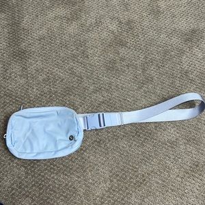 Pastel Blue Lululemon Belt Bag